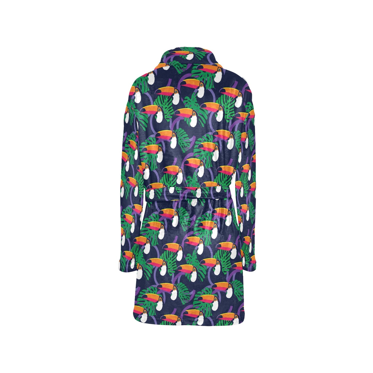 Toucan Print Design LKS302 Women's Fleece Robe