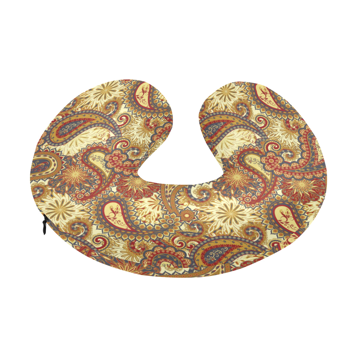 Boho Pattern Print Design 08 U-Shaped Travel Neck Pillow