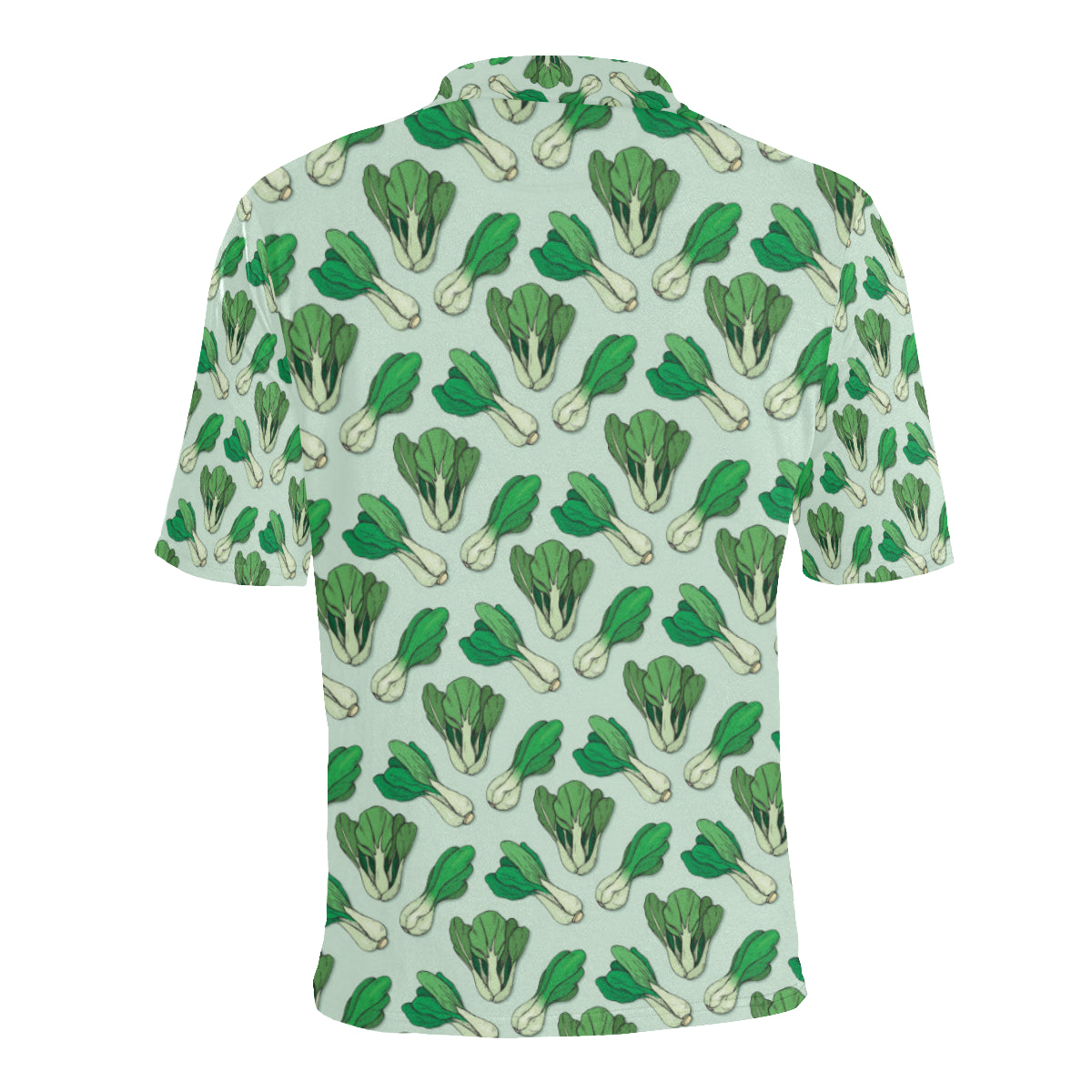 Bok Choy Pattern Print Design 01 Men Polo Shirt