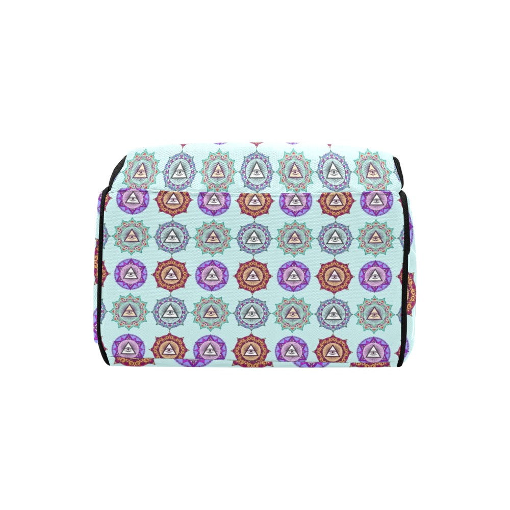 Third Eye Print Design LKS302 Diaper Bag Backpack