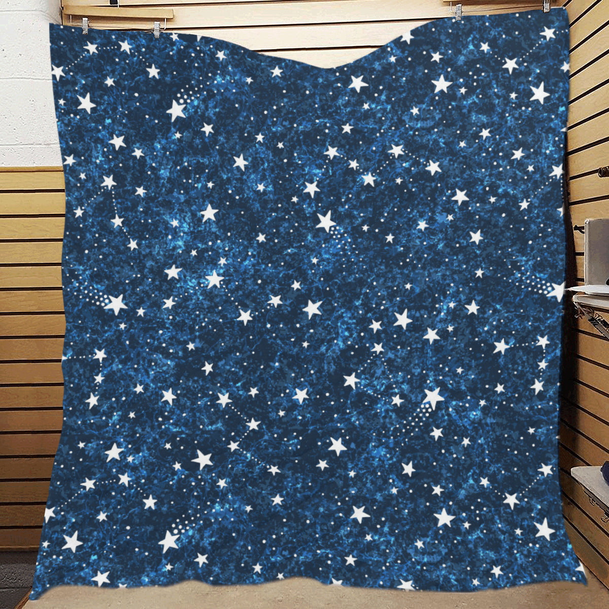 Cosmic Pattern Print Design 05 Premium Quilt