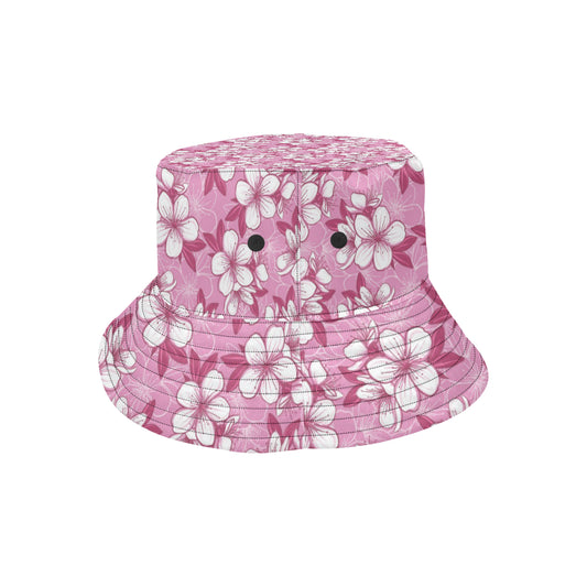 Cherry Blossom Pattern Print Design CB02 Unisex Bucket Hat