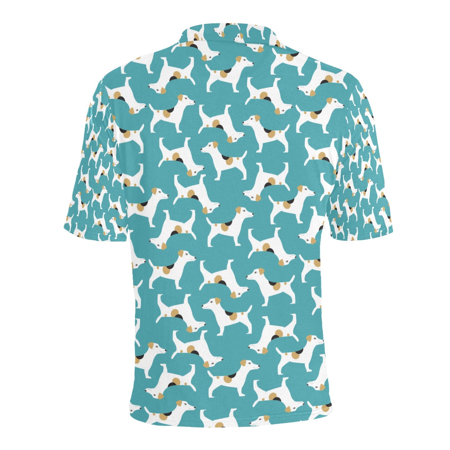 Russell Terriers Print Design LKS301 Men Polo Shirt