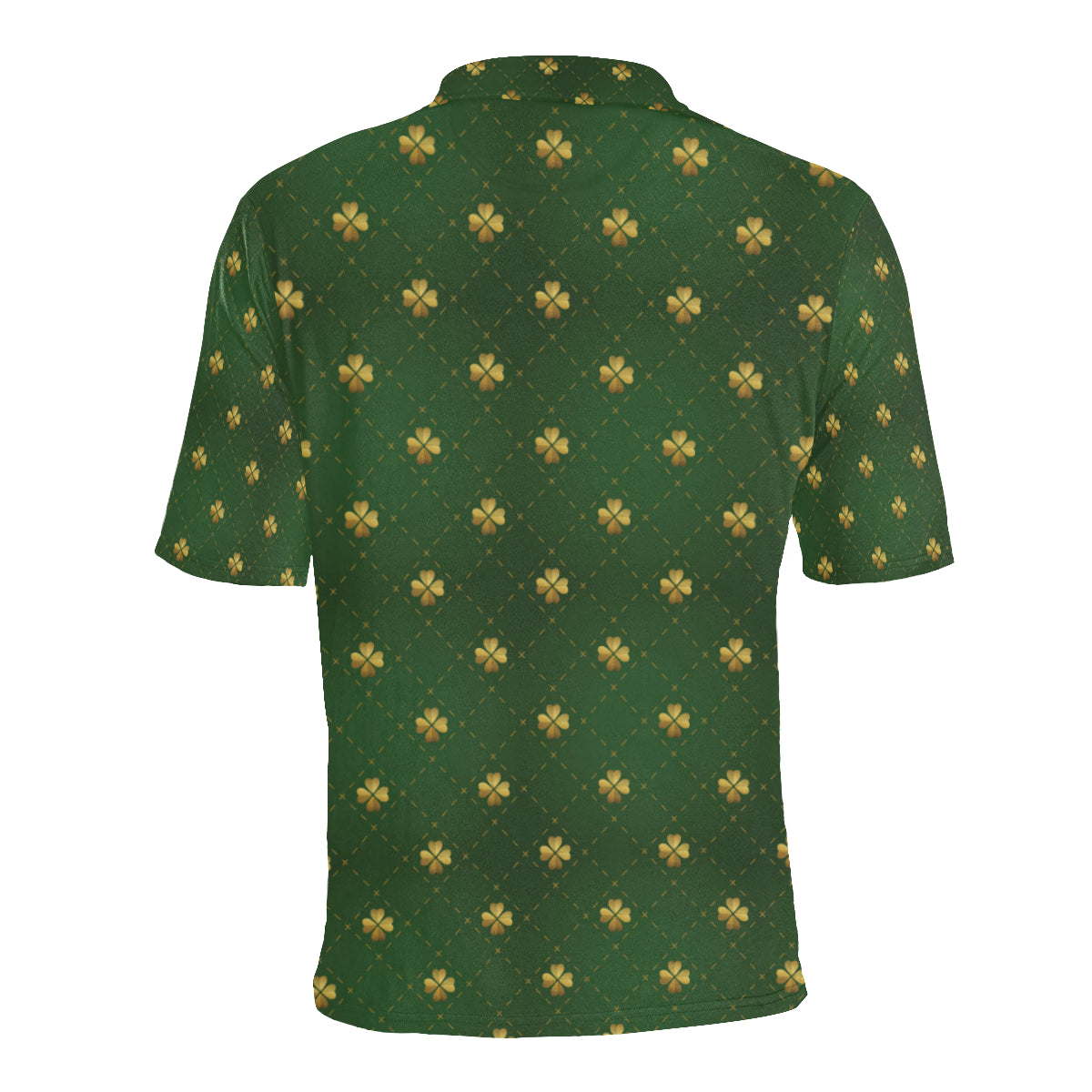 Clover Pattern Print Design 01 Men Polo Shirt