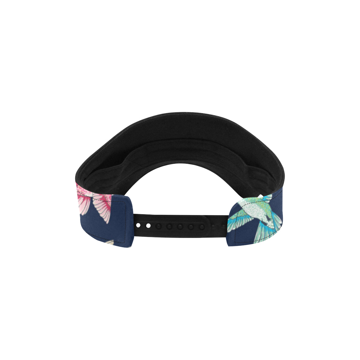 Hummingbird Cute Pattern Print Design 01 Unisex Sun Visor