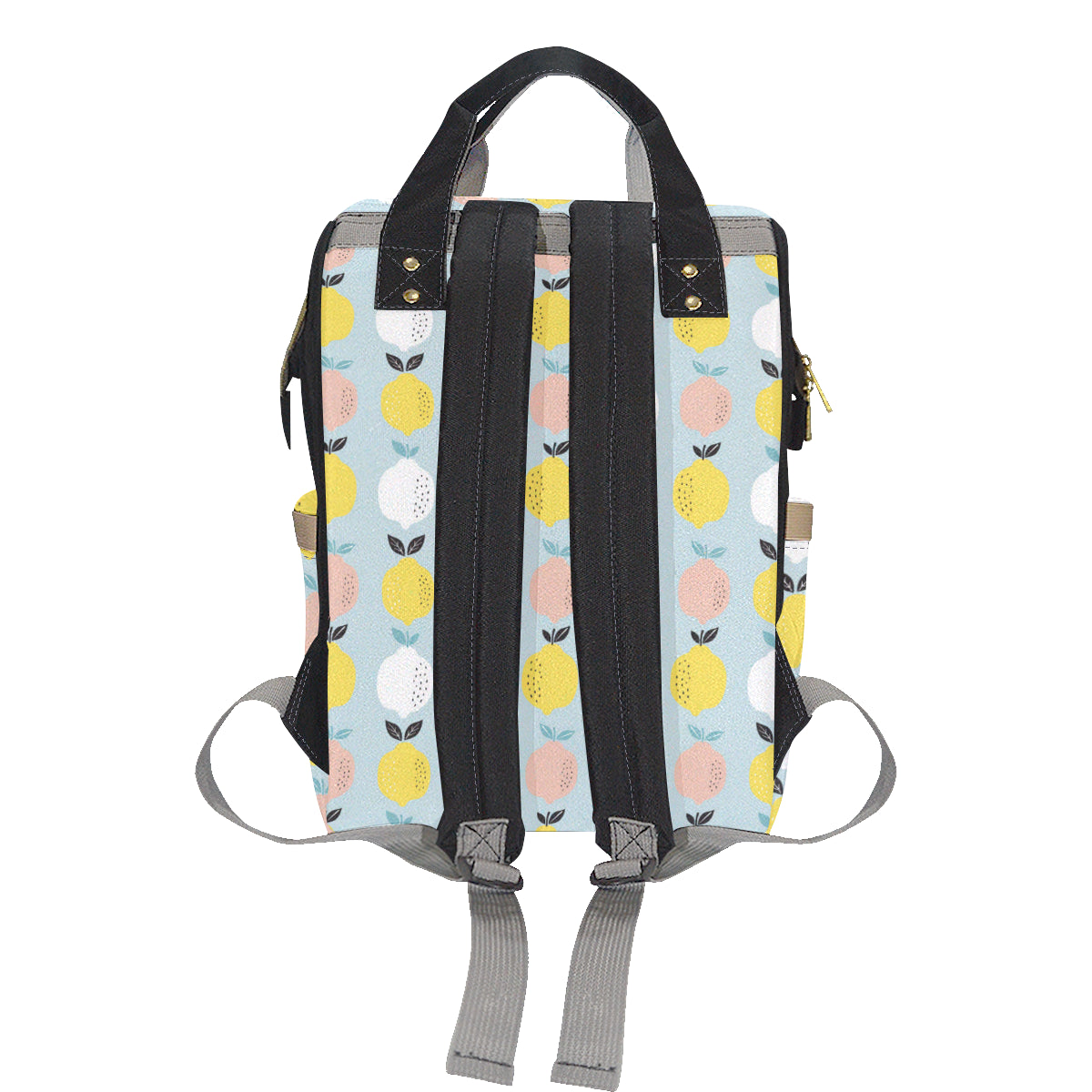 Citrus Pattern Print Design 03 Diaper Bag Backpack