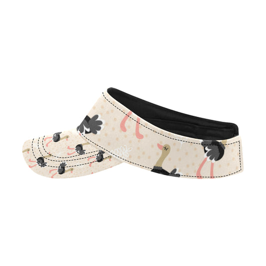 Ostrich Pattern Print Design 02 Unisex Sun Visor
