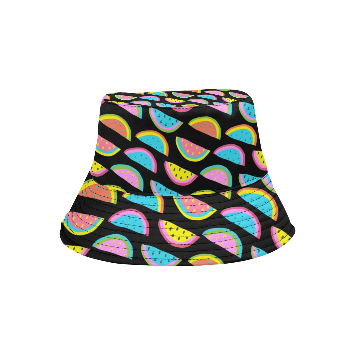 Watermelon Pattern Print Design WM08 Unisex Bucket Hat