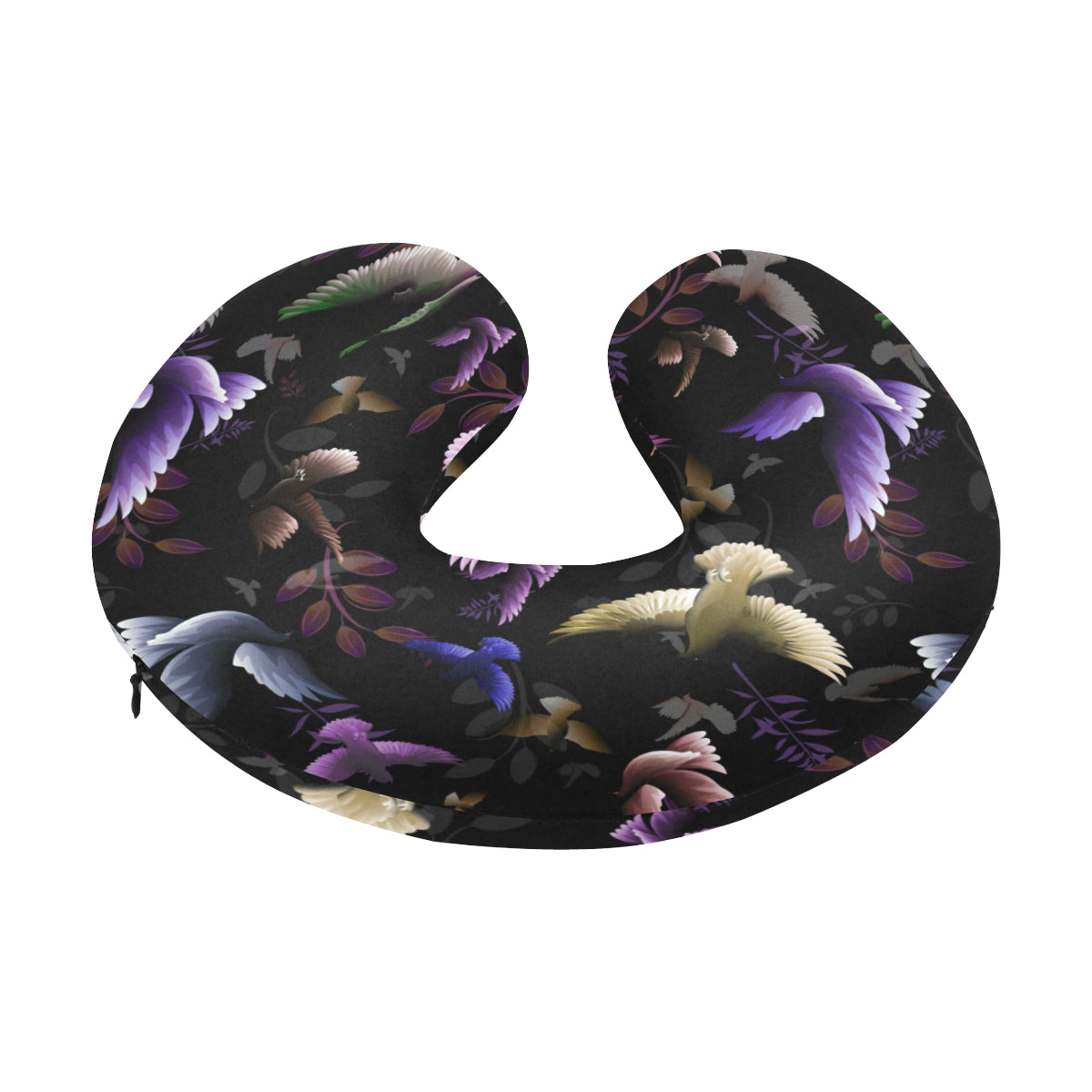 Pigeon Pattern Print Design 01 U-Shaped Travel Neck Pillow