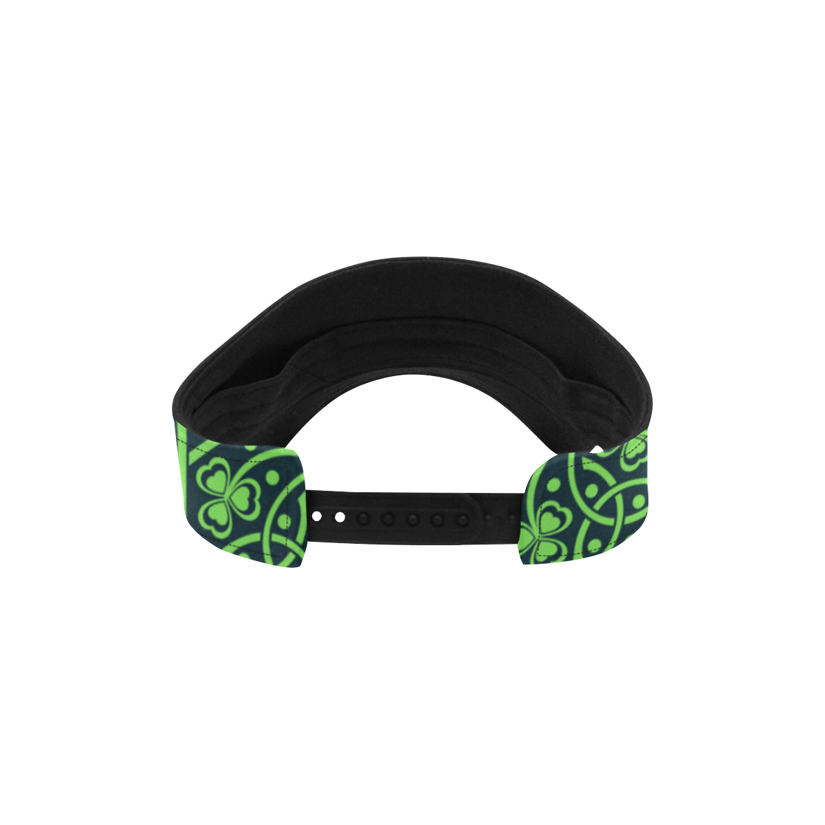 Shamrock Themed Print Unisex Sun Visor