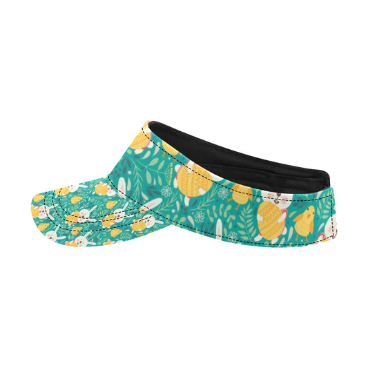 Easter Eggs Pattern Print Design RB02 Unisex Sun Visor