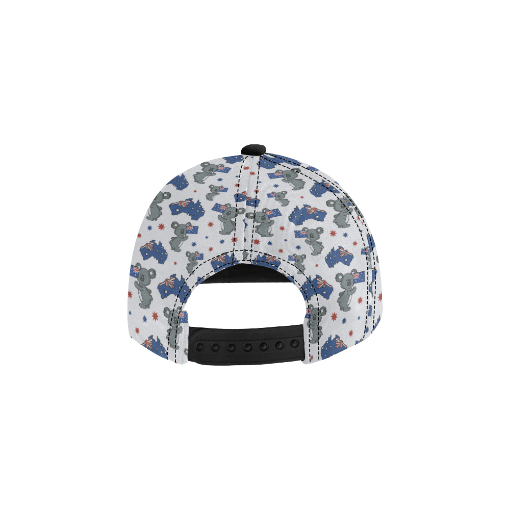 Koala Australia Day Themed Design Snapback Cap