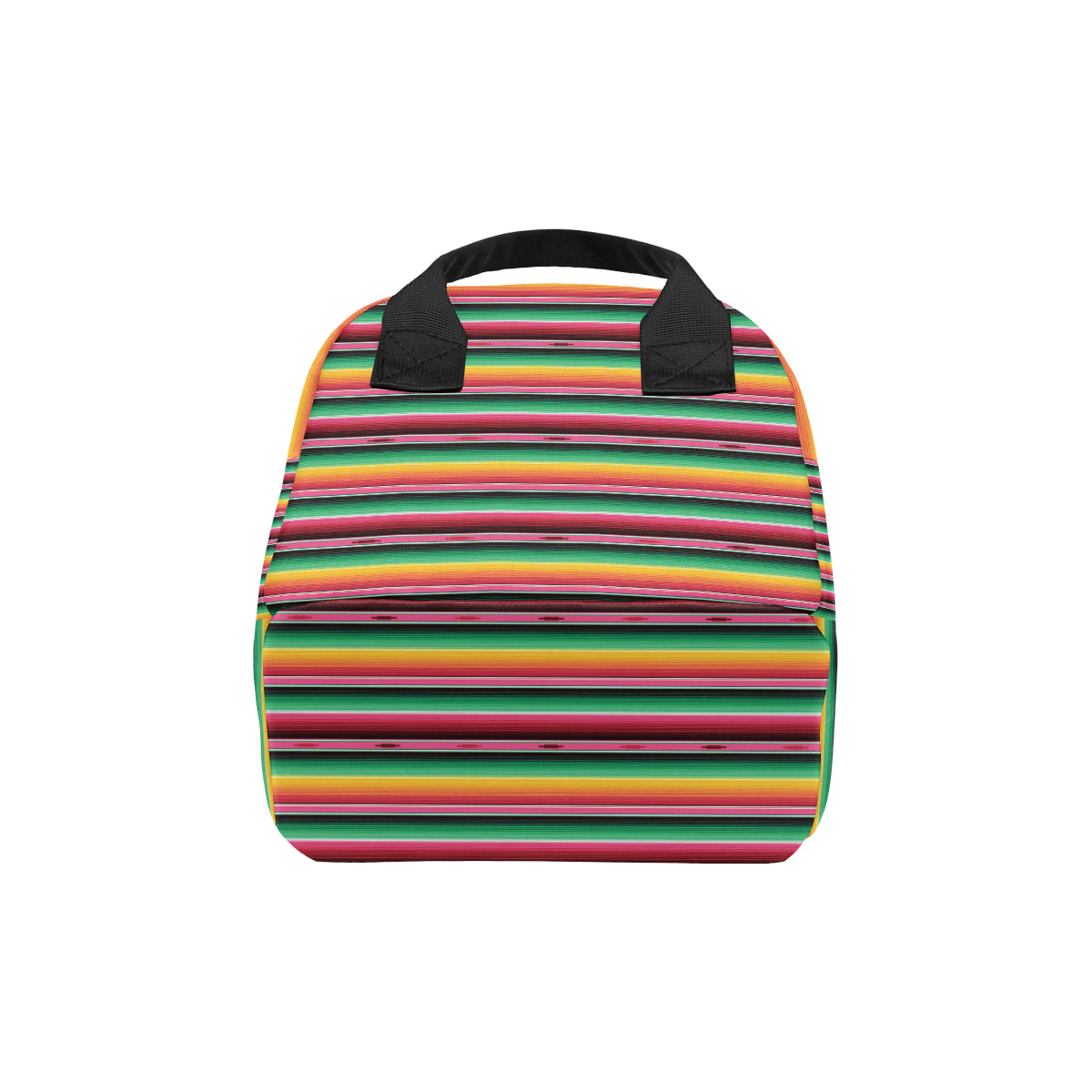 Mexican Blanket Classic Print Pattern Insulated Lunch Bag