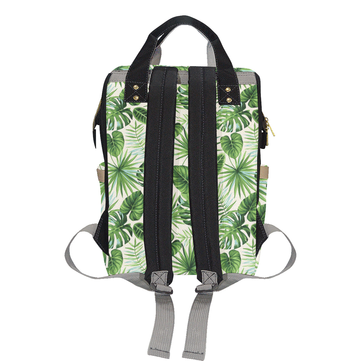 Palm Leaf Pattern Print Design A01 Diaper Bag Backpack