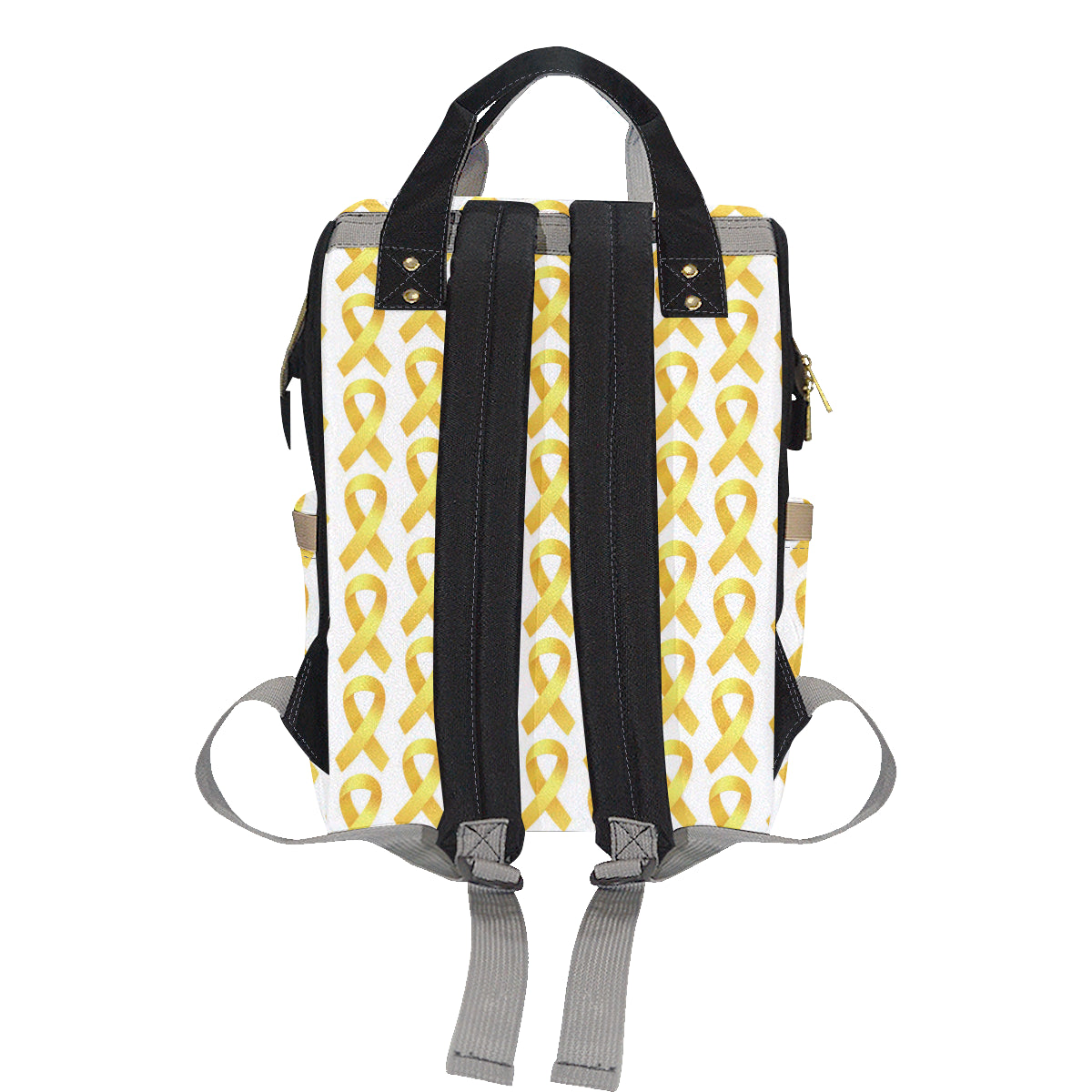 Bone cancer Pattern Print Design 02 Diaper Bag Backpack