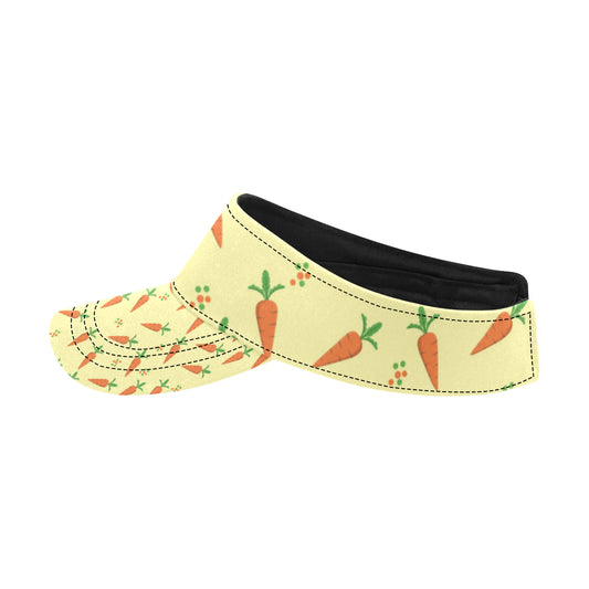Carrot Pattern Print Design 04 Unisex Sun Visor