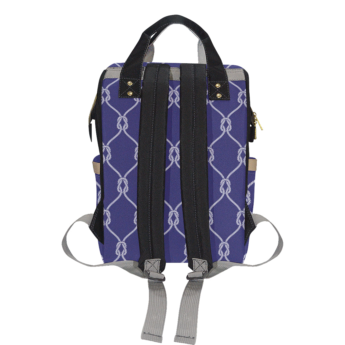 Rope Pattern Print Design A03 Diaper Bag Backpack