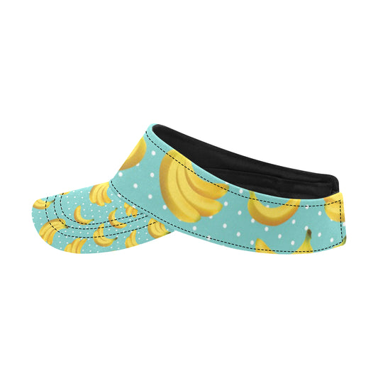 Banana Pattern Print Design BA02 Unisex Sun Visor