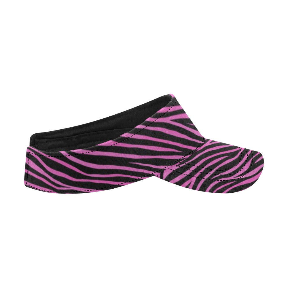 Zebra Pink Print Design LKS304 Unisex Sun Visor