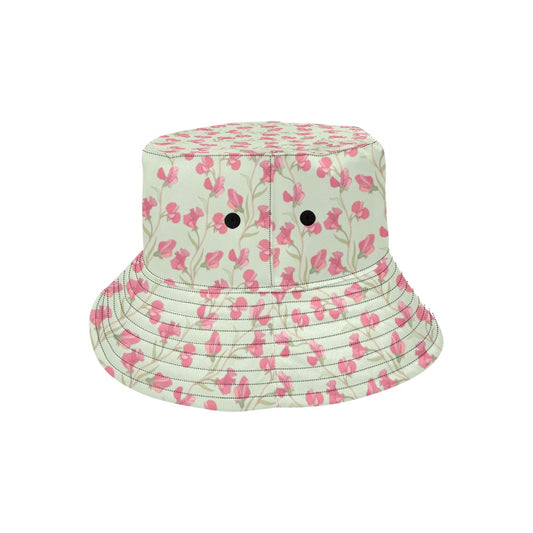 Sweet Pea Print Design LKS301 Unisex Bucket Hat