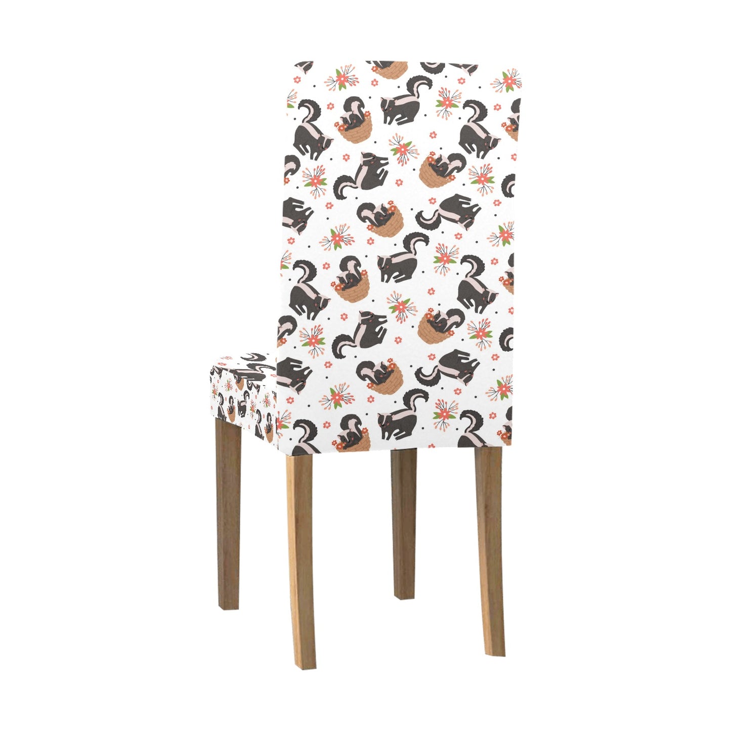 Skunk Print Design LKS304 Dining Chair Slipcover