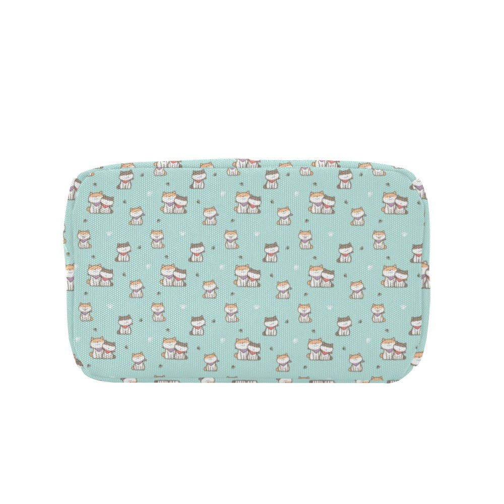 Shiba Inu Print Design LKS302 Insulated Lunch Bag