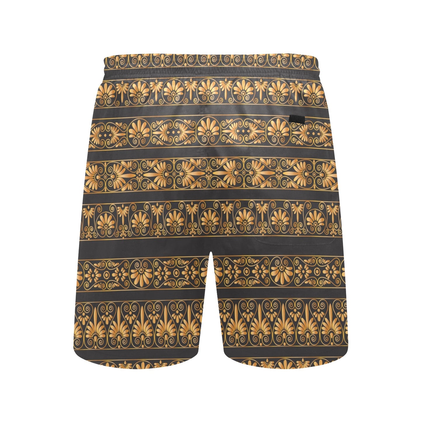 Ancient Greek Print Design LKS303 Men's Swim Trunks Beach Shorts