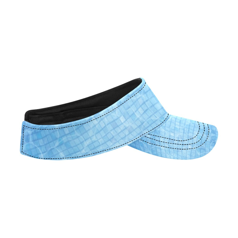 Swimming Pool Print Design LKS302 Unisex Sun Visor