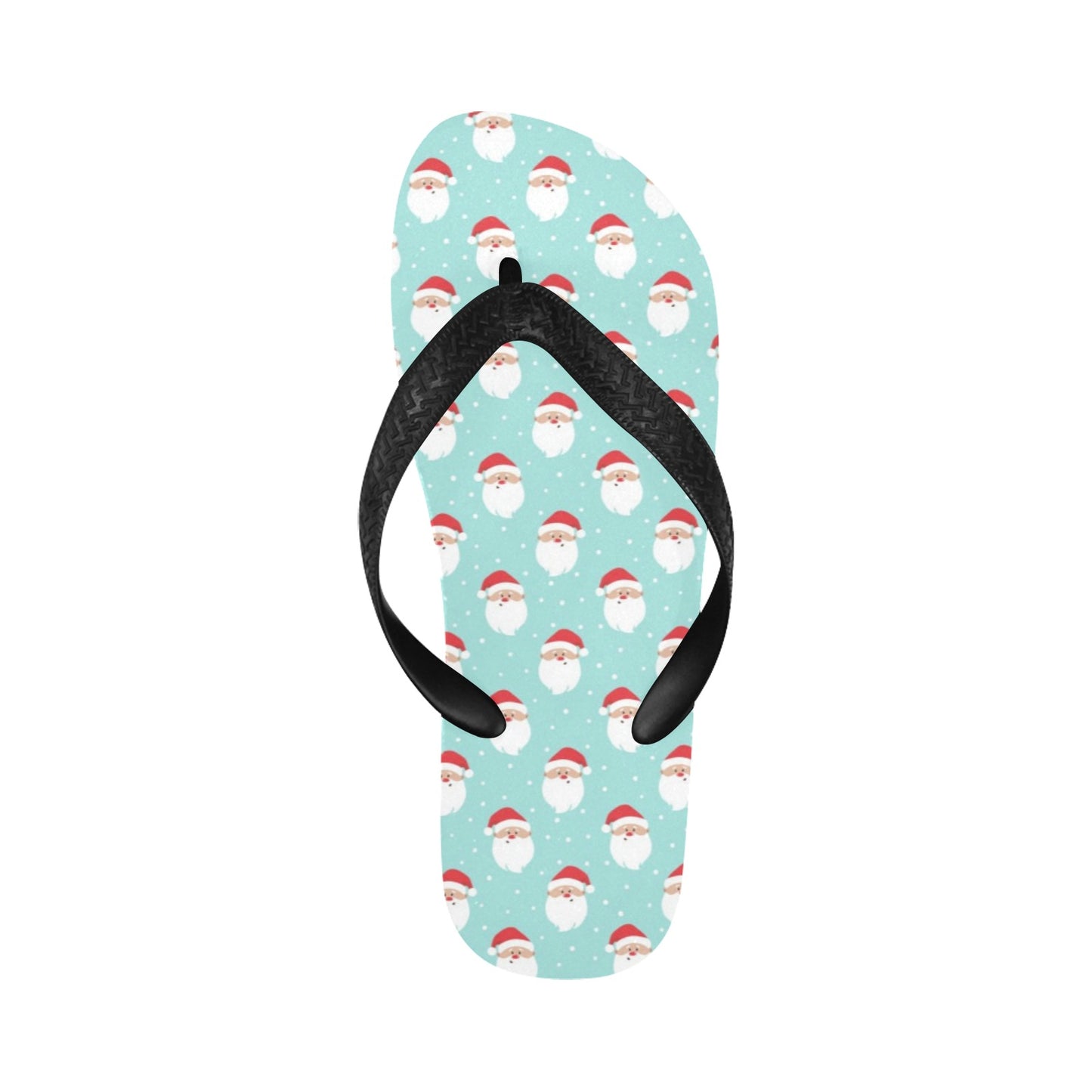 Santa Print Design LKS308 Flip Flops