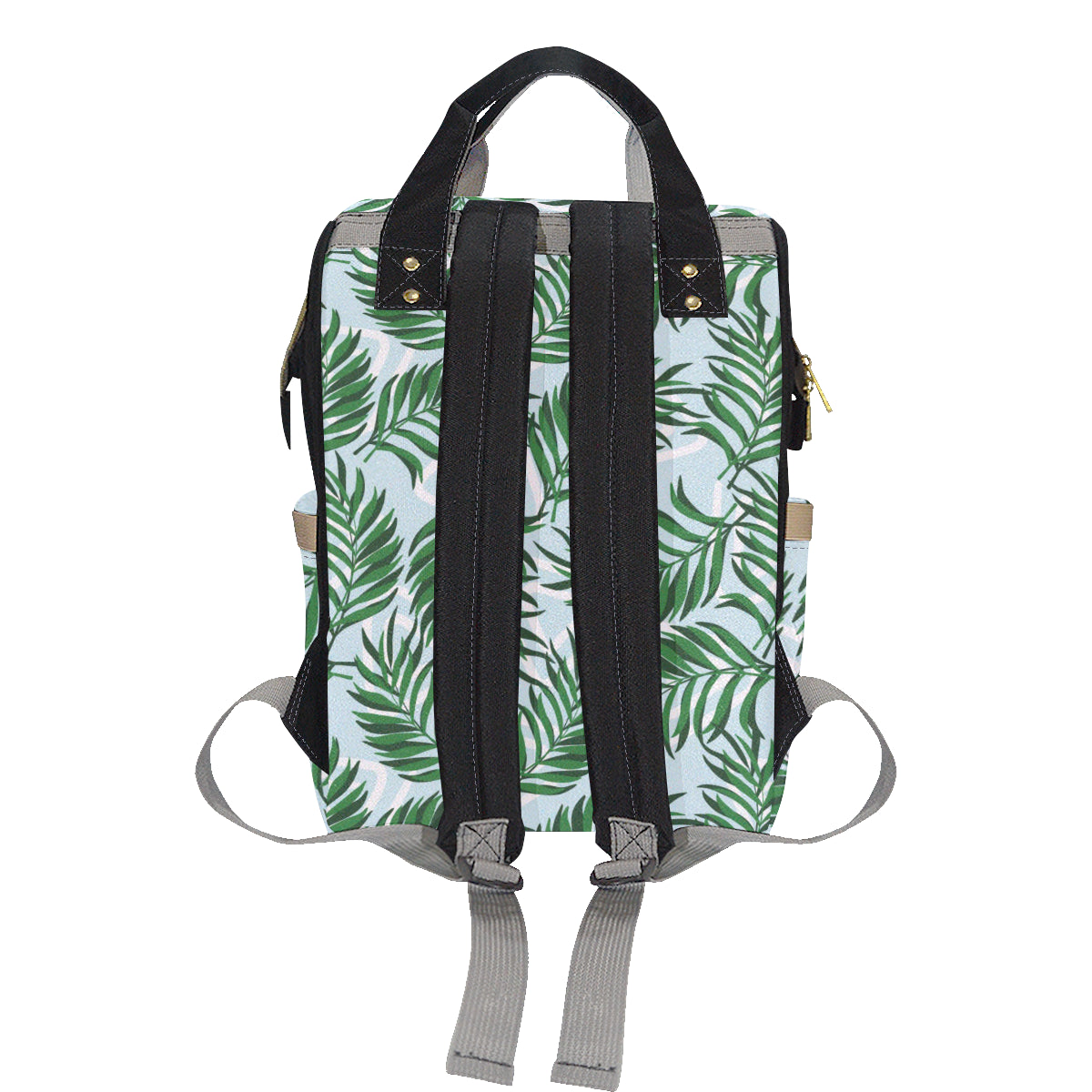 Palm Leaves Pattern Print Design PL06 Diaper Bag Backpack