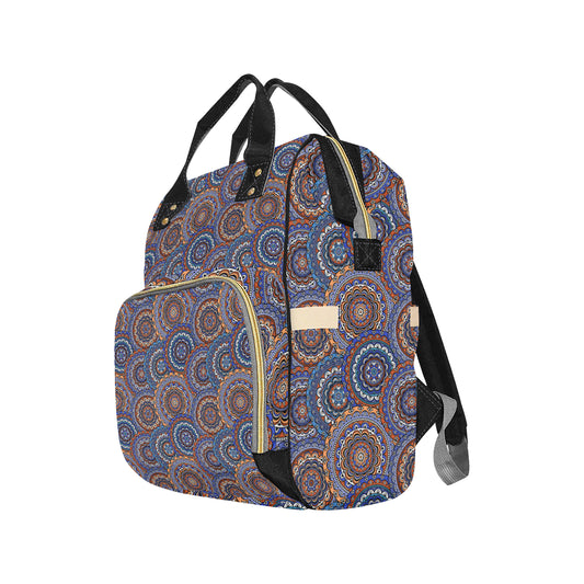 Mandala Boho Chic Design Print Diaper Bag Backpack