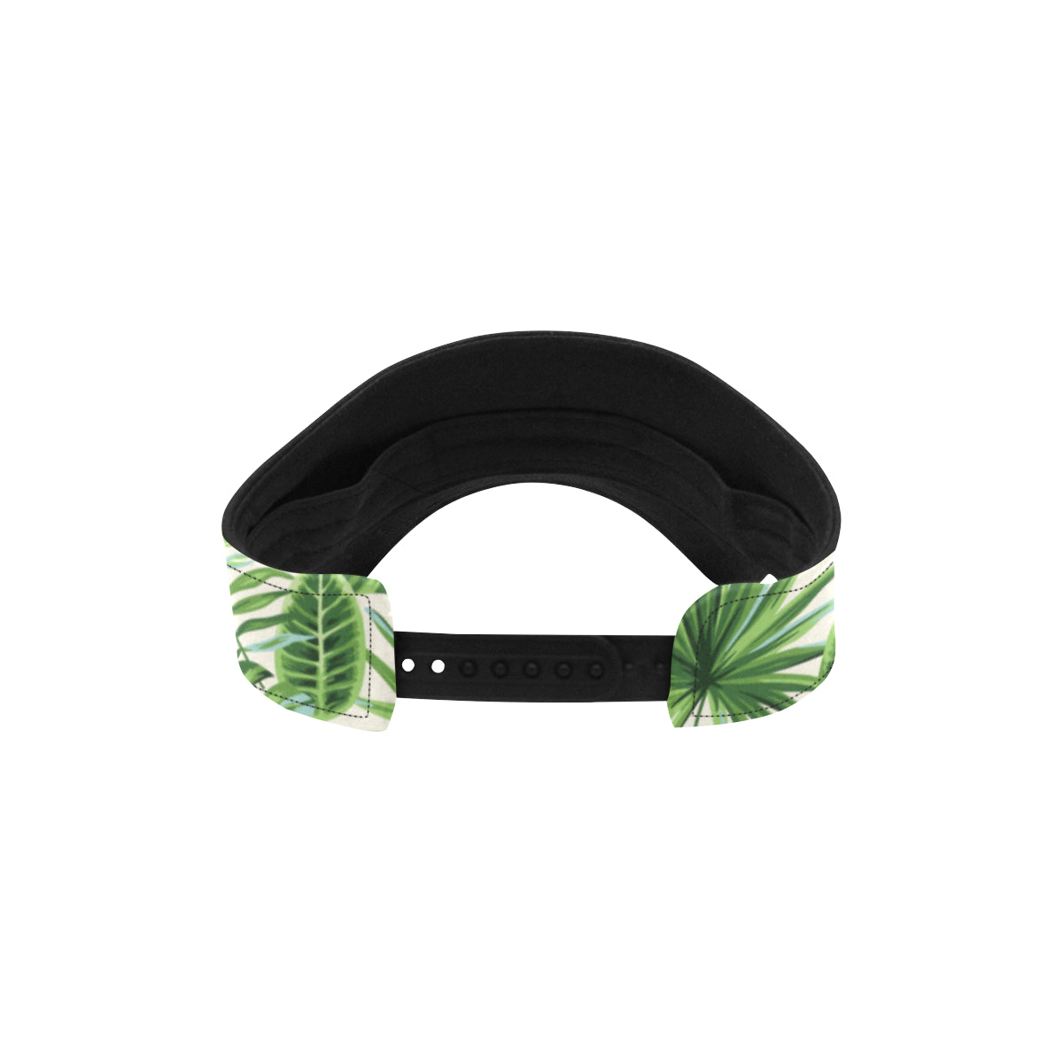 Palm Leaf Pattern Print Design A01 Unisex Sun Visor
