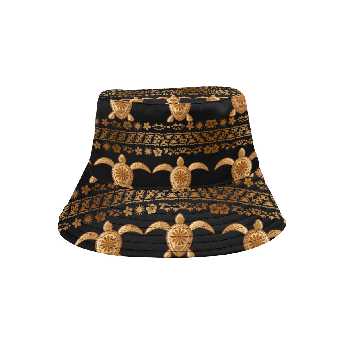 Tribal Sea turtle Polynesian Hawaiian Unisex Bucket Hat