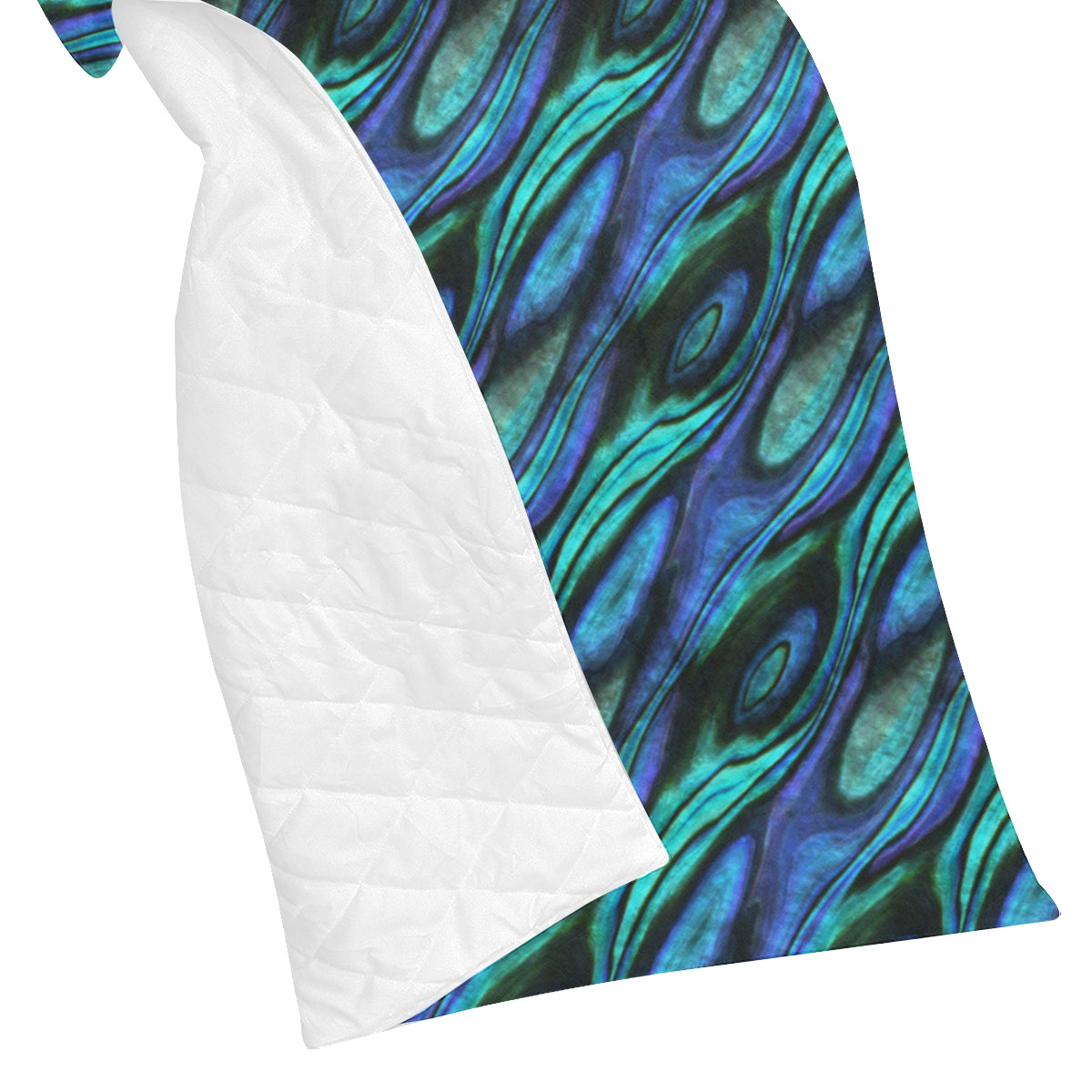 Abalone Pattern Print Design 03 Premium Quilt
