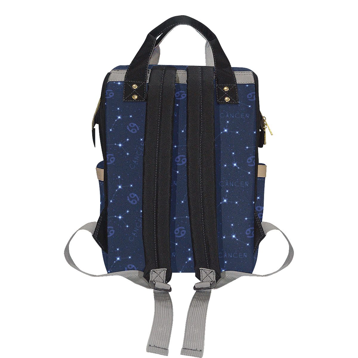 Cancer Zodiac Pattern Print Design 05 Diaper Bag Backpack