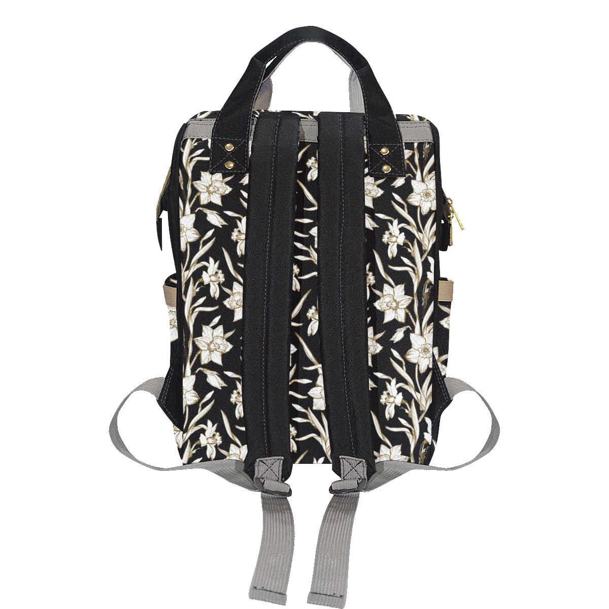 Daffodils Pattern Print Design DF06 Diaper Bag Backpack