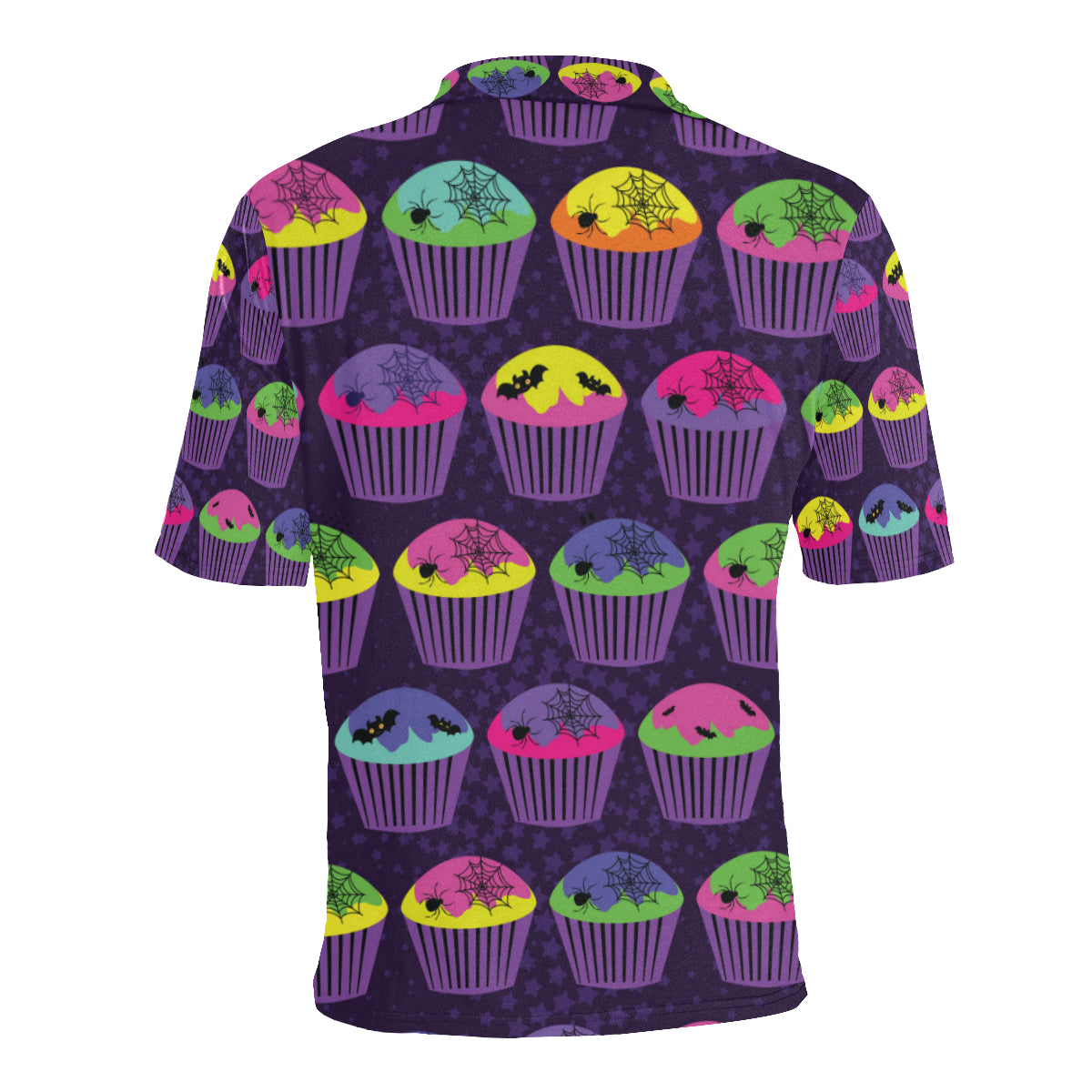 CupCake Halloween Men Polo Shirt