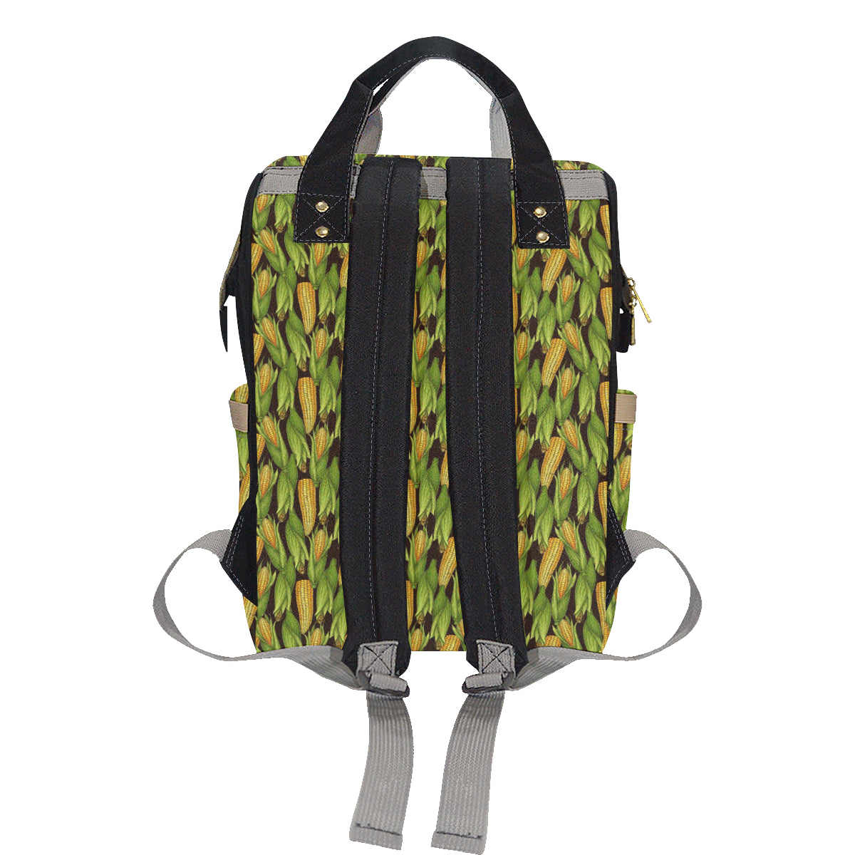 Agricultural Corn cob Print Diaper Bag Backpack