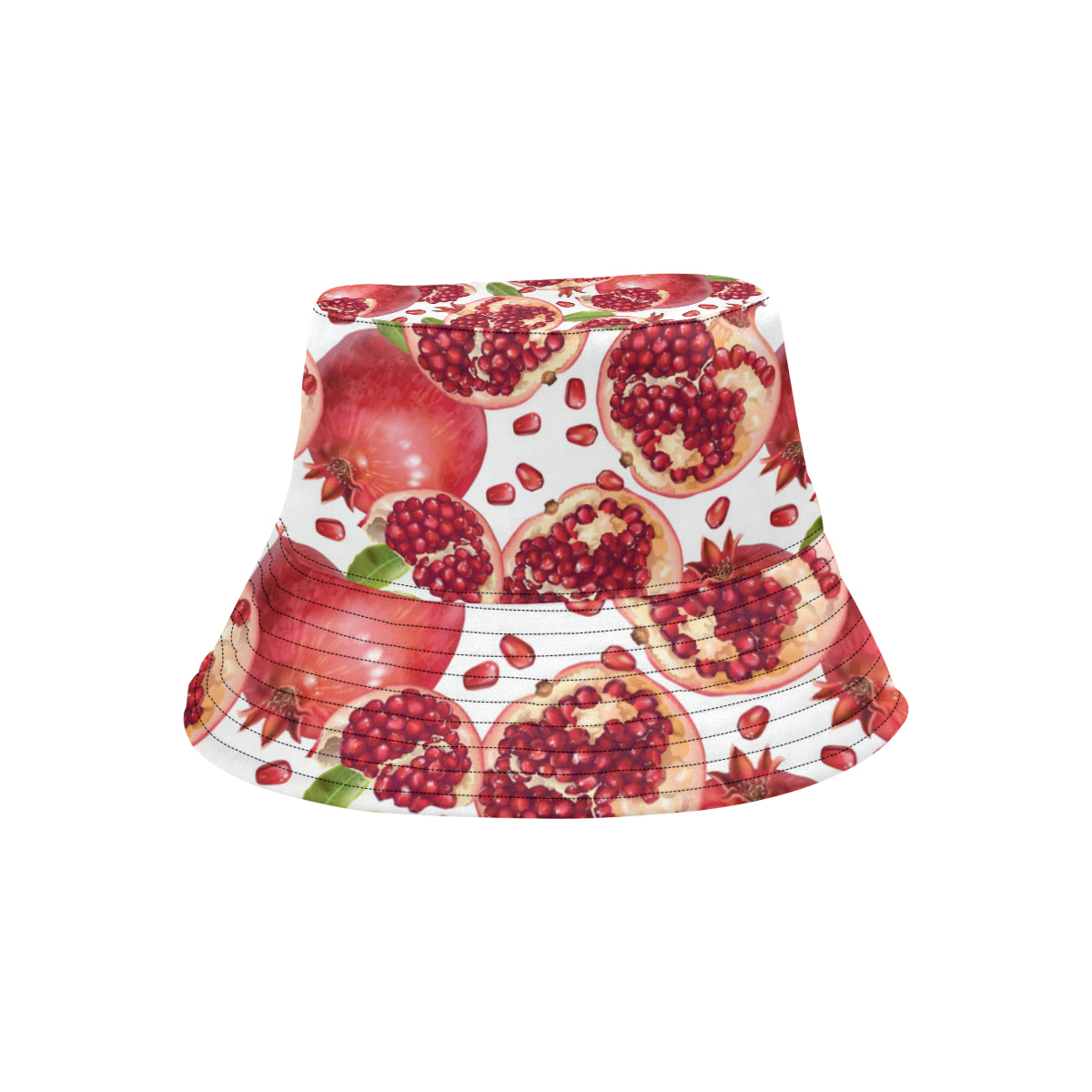 Pomegranate Pattern Print Design PG03 Unisex Bucket Hat