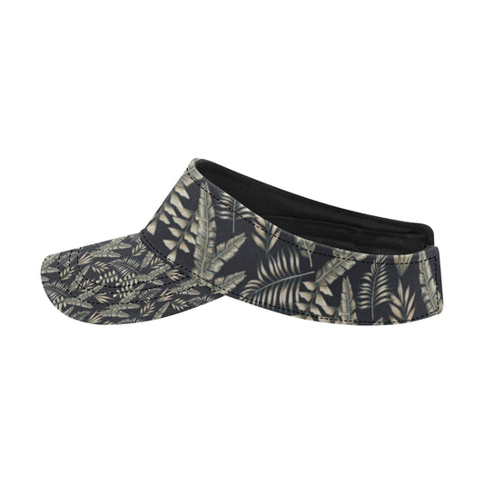 Banana Leaf Pattern Print Design 07 Unisex Sun Visor