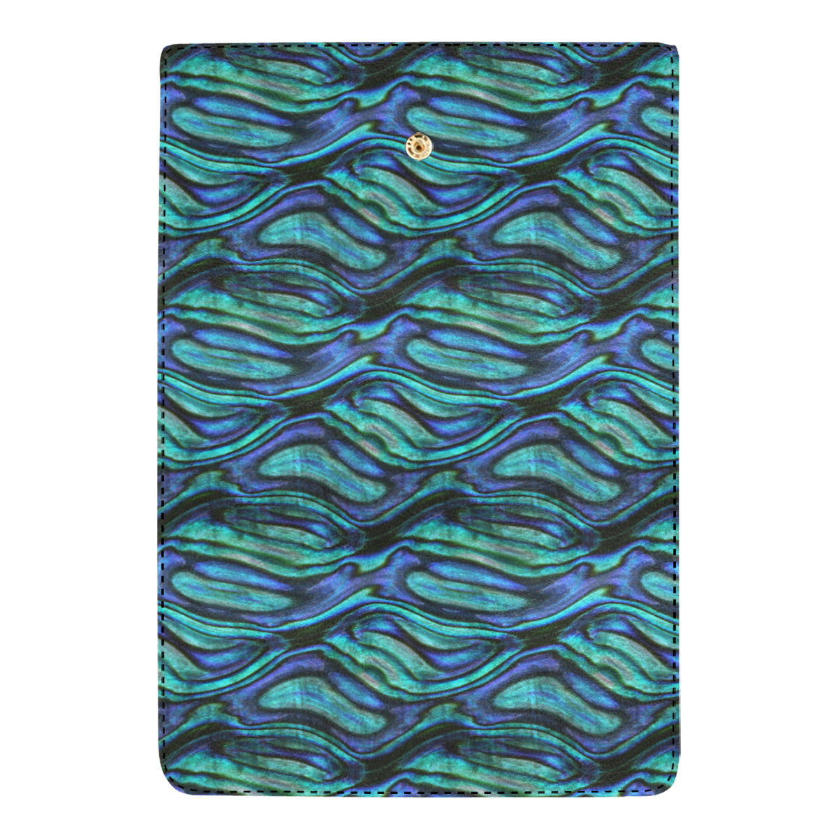 Abalone Pattern Print Design 02 Women's Trifold Wallet