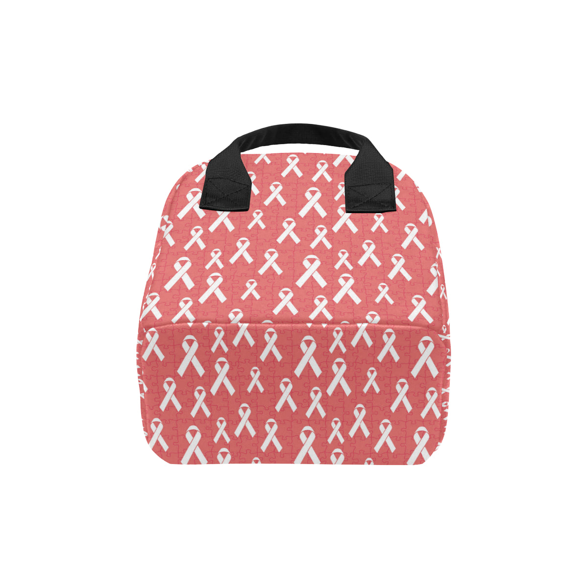 Autism Awareness Ribbon Design Print Insulated Lunch Bag