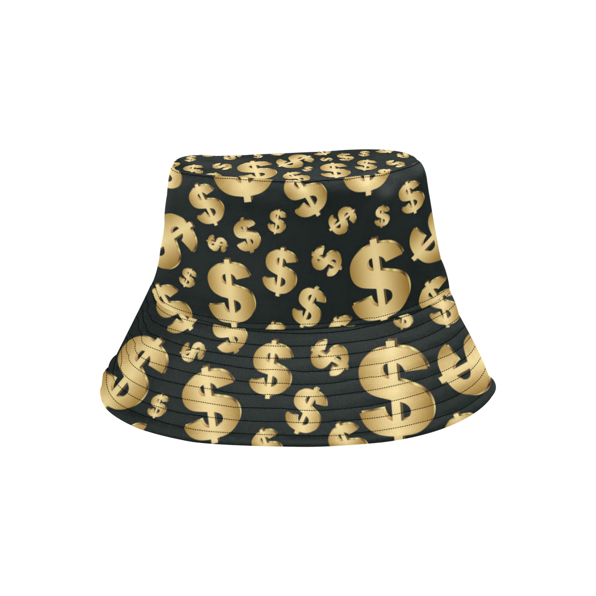 Dollar Pattern Print Design DO04 Unisex Bucket Hat