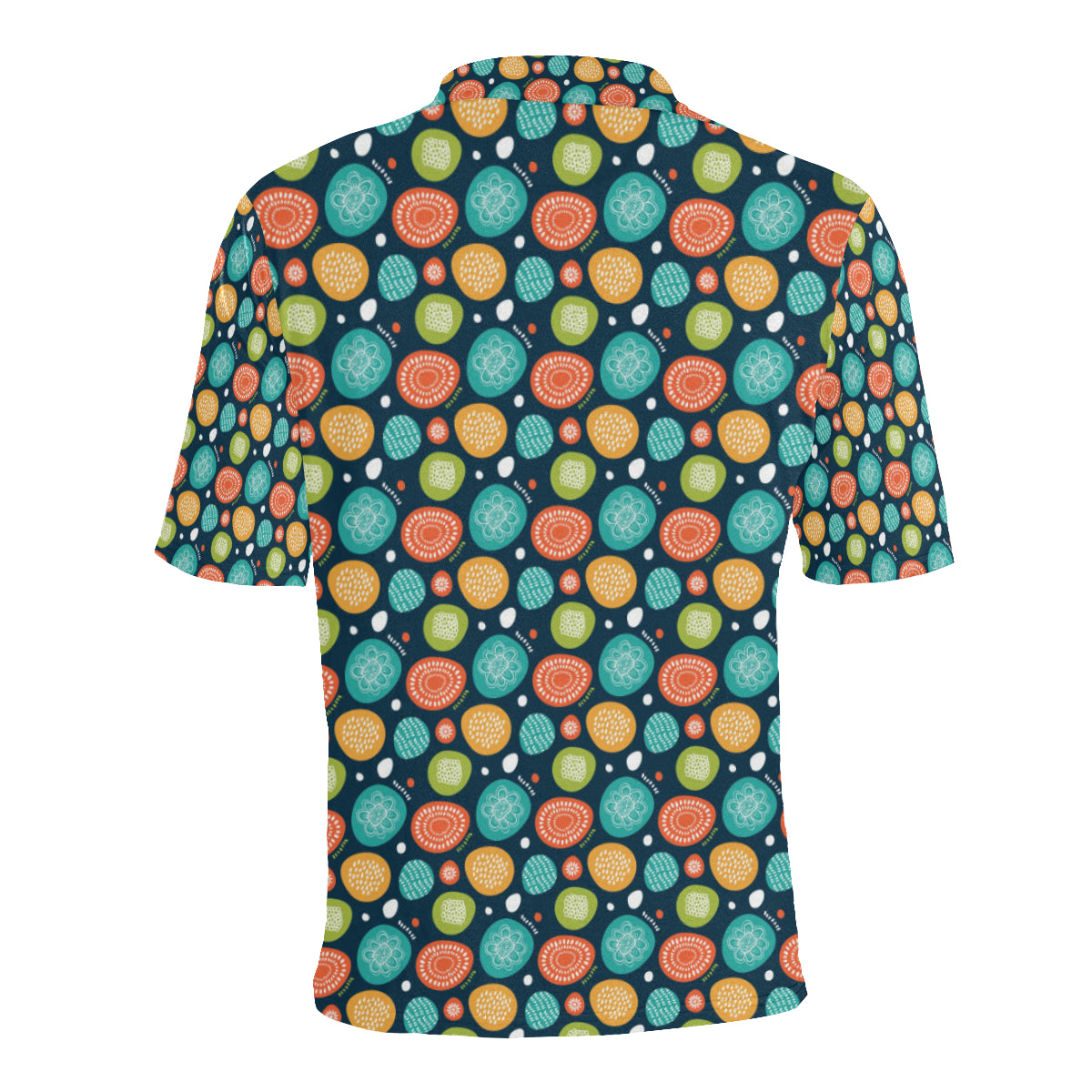 Swedish Themed Design Men Polo Shirt