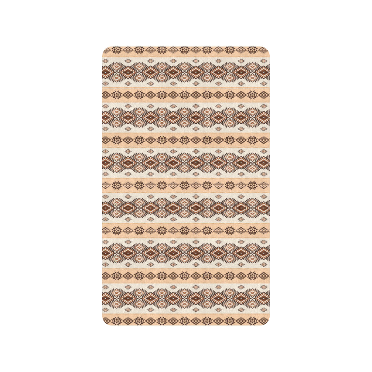 Native Classic Pattern Print Rubber Doormat