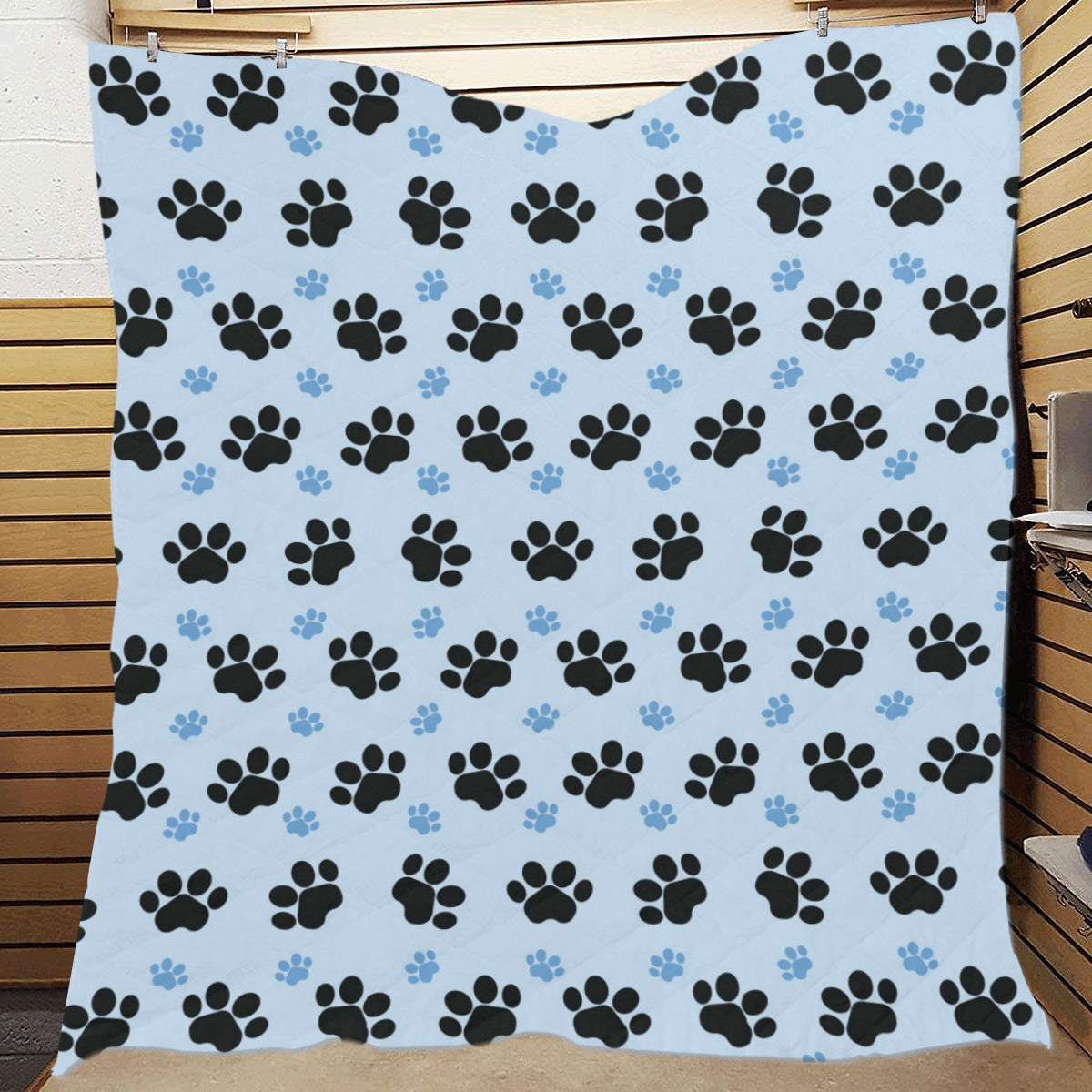 Paw Pattern Print Design A04 Premium Quilt