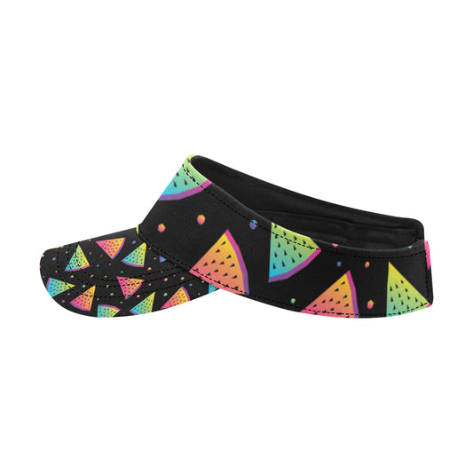 Rainbow Watermelon Pattern Print Design A04 Unisex Sun Visor