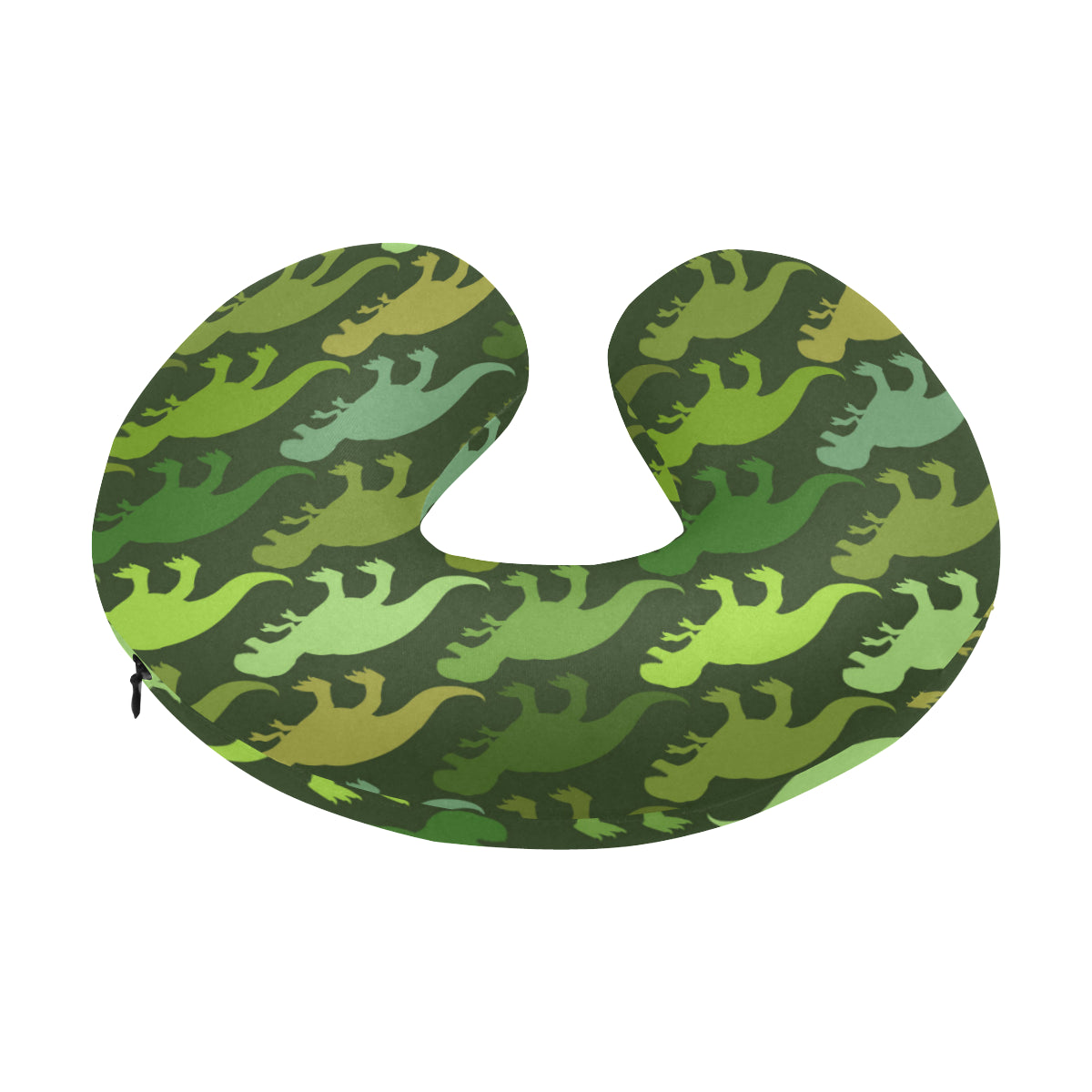 T Rex Pattern Print Design A03 U-Shaped Travel Neck Pillow