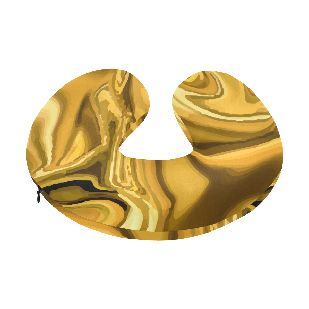 Liquid Pattern Print Design 03 U-Shaped Travel Neck Pillow
