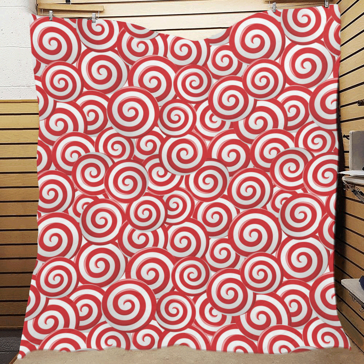 Candy Pattern Print Design 03 Premium Quilt